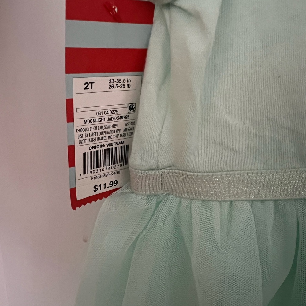 Cat & Jack tulle skirt dress NWT - Picture 4 of 4